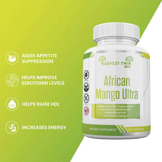 African Mango Ultra – Natürliches Gewichtsmanagement-Supplement