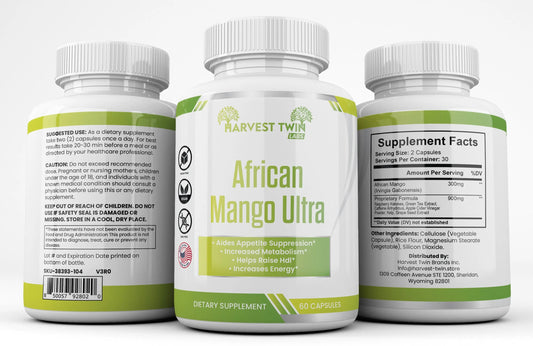 African Mango Ultra – Natürliches Gewichtsmanagement-Supplement