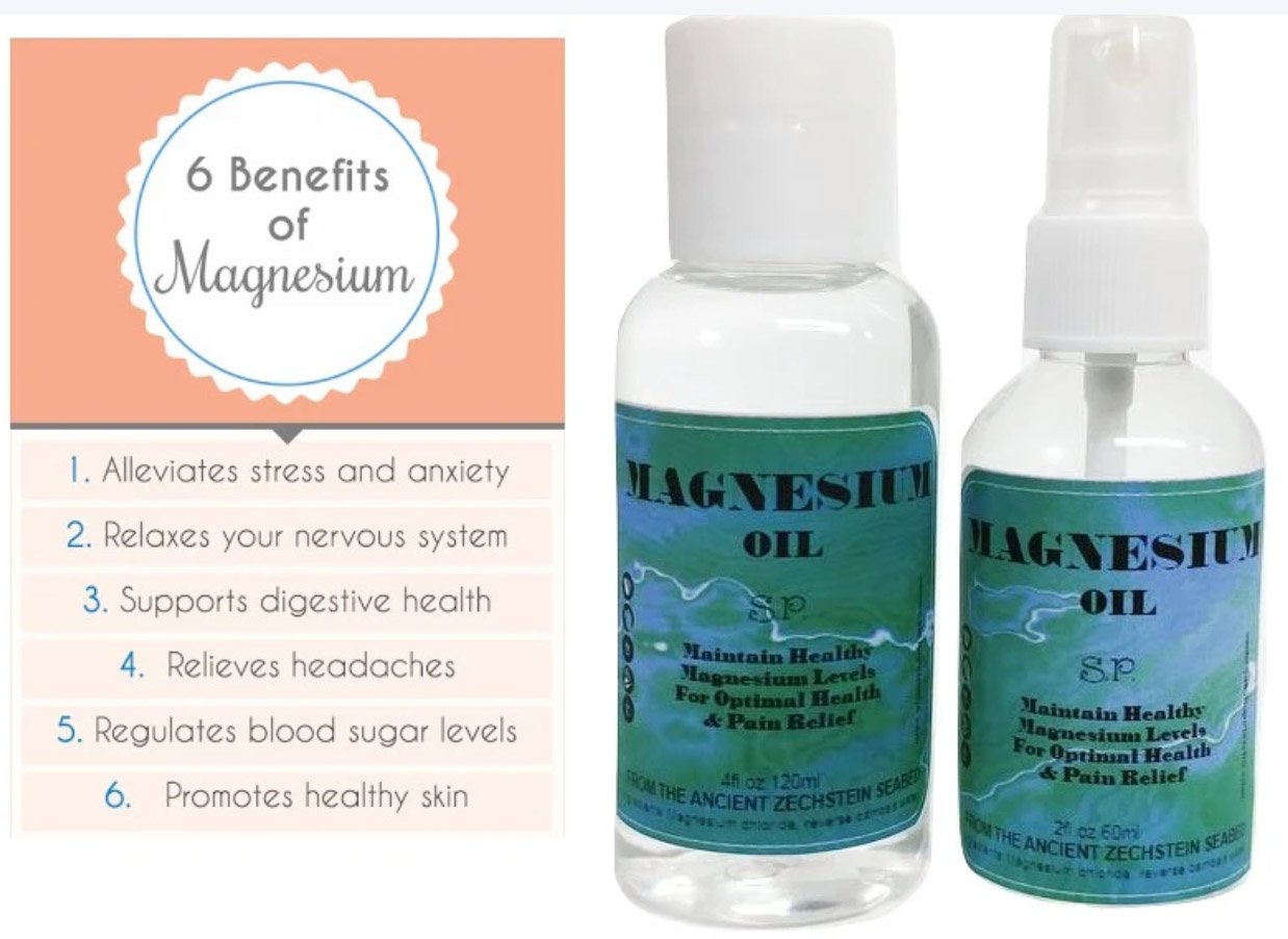 Reines Magnesiumöl Spray & Nachfüllpackung